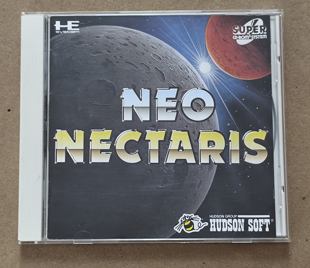 Turbografx 16 SUPER CD - Turbo Duo - NEO NECTARIS Military Madness Japanese Game